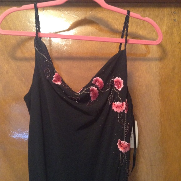 Long black dress - Picture 3 of 5